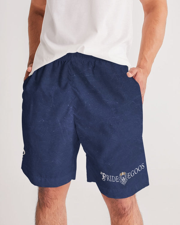 blue marble Men's Jogger Shorts