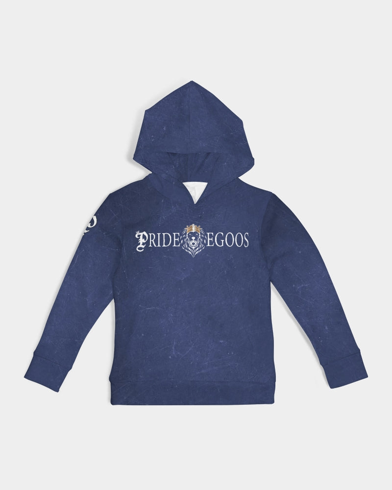 blue marble Kids Hoodie