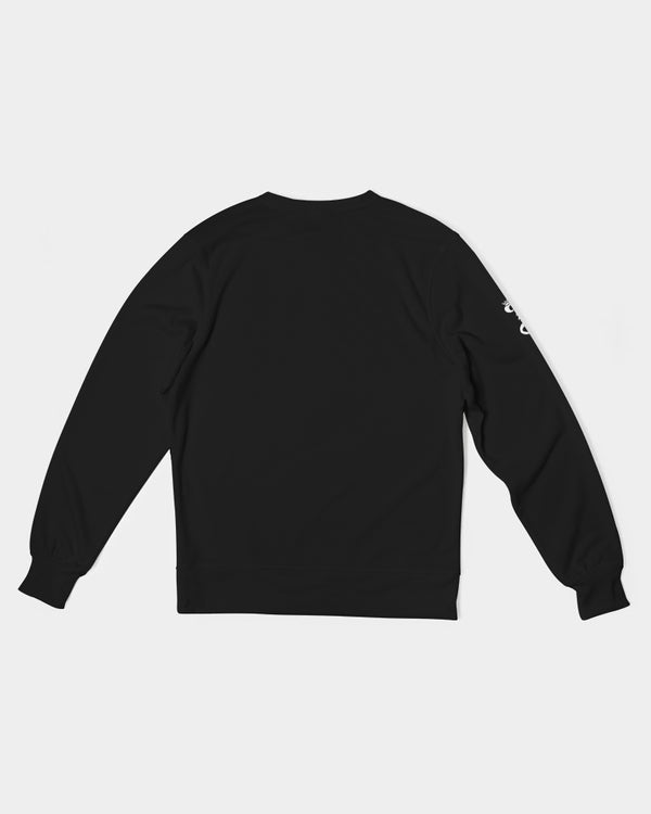 black out Men's Classic French Terry Crewneck Pullover