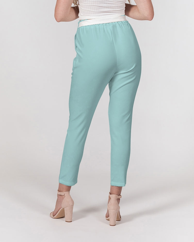 island mint Women's Belted Tapered Pants