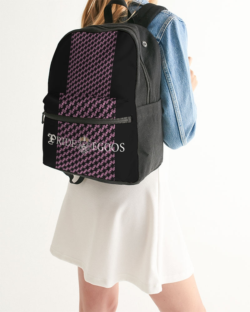 black out Small Canvas Backpack
