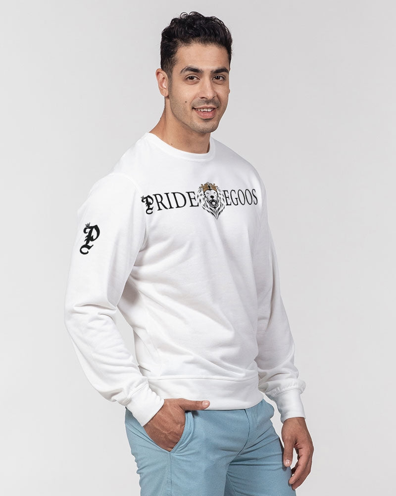 luxury logo Men's Classic French Terry Crewneck Pullover